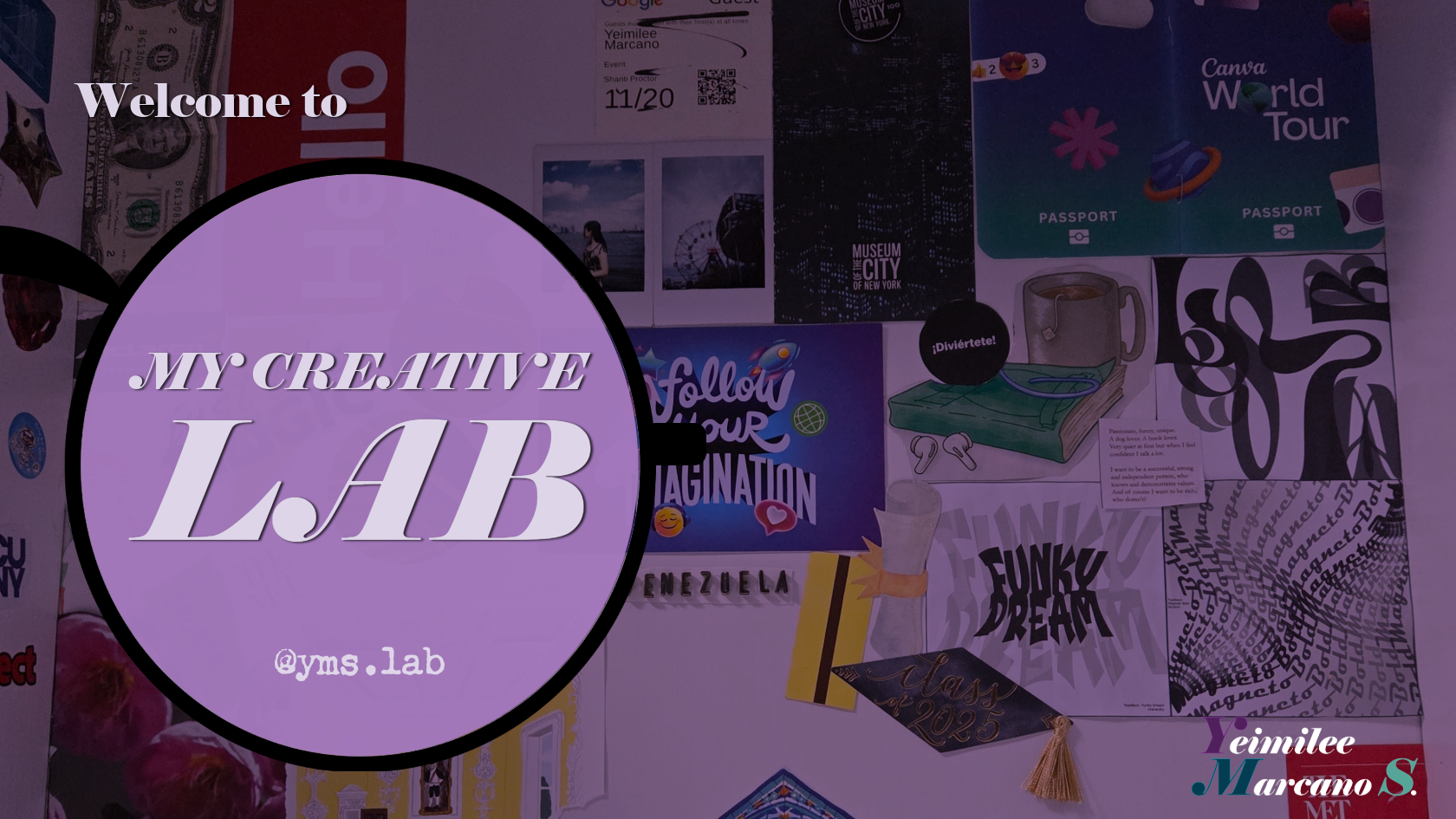 welcome to my creative lab
